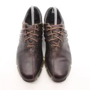 Adidas Tour 360 LTD Golf Shoes Men’s 8 Brown Leather Soft Spike Cleat 737180 Adidas Men main image 4